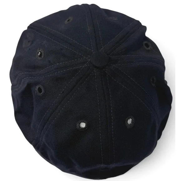 1930s 40s Derby Cap Co Umpire Referee Hat Wool Navy M 6 7/8–7 1/8 Wool 1940s - Picture 6 of 10